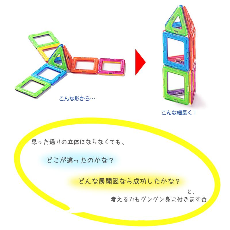 マグプレイヤー Magplayer 90ピース 基本収納ケース88個 人形2個付き 収納ケース付き  おもちゃ 磁石 プレゼント 誕生日 クリスマス 知育玩具の画像