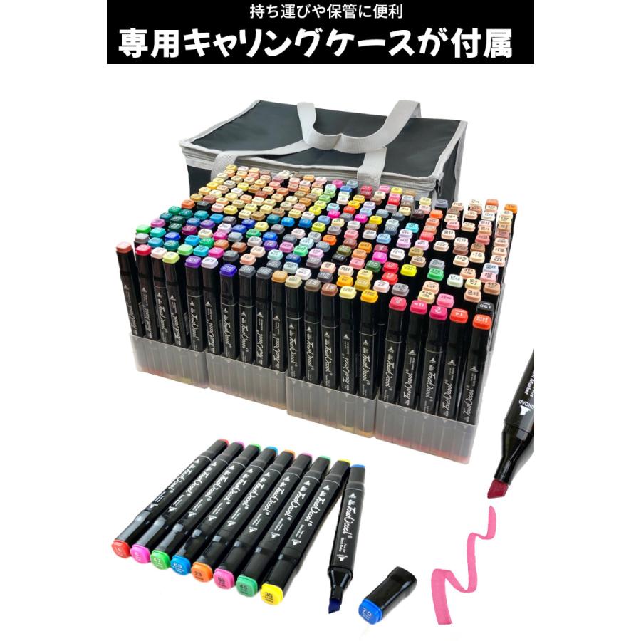 マーカーペンセット マーカーペン 262色 アルコールマーカー 太 マーカーペンセット マーカーペン 262色 アルコールマーカー 太