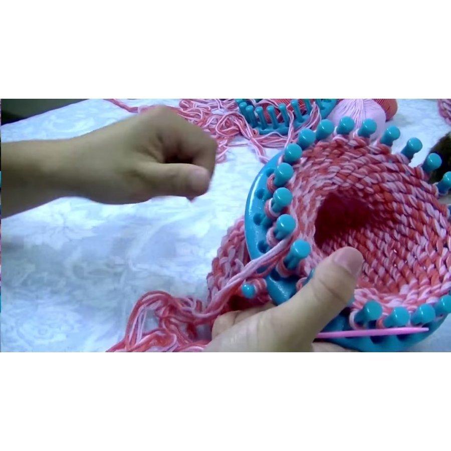 ニットクイックルーム 帽子が簡単に編める 超人気 専門店 編み機 編み針付き 大人から子供まで 4サイズセット 手作り プレゼントに 日本語説明書付き 毛糸 キット 編み物