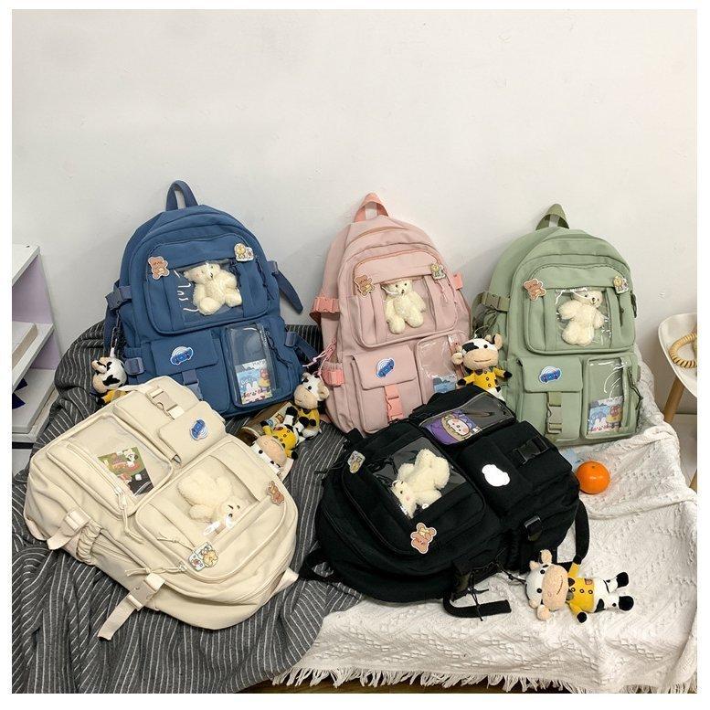 メンズファッション 桜瑪瑙 リュックサックシンプル可愛いポケット多いレディースメンズリュックバック大容量ファッション高校生大学生中学生大容量登山韓国風 Ad4vvumgzq Meatandco It