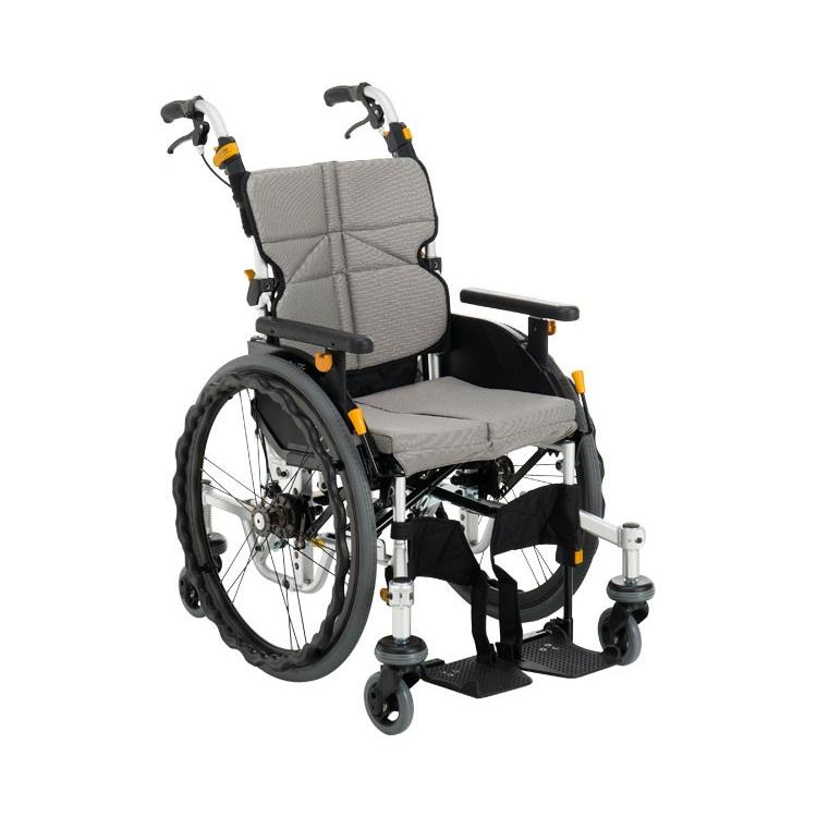 車イス 松永製作所 ネクストコア くるり 車椅子 グレー