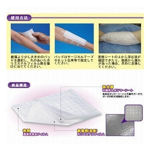 モイストキンパッド1530 30袋入×3 白十字 モイスキンパッド1530 滅菌済 30袋入 : 金太郎SHOP