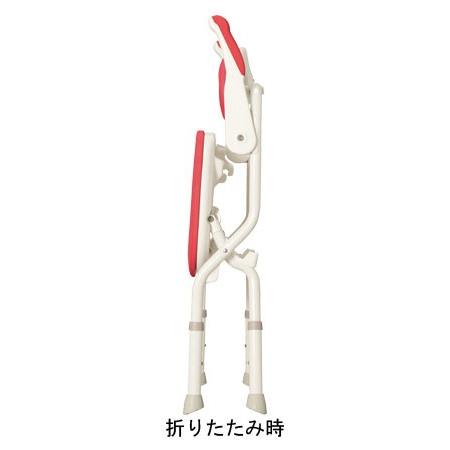 安寿 折りたたみシャワーベンチ FS / 536-051 ブルー（アロン化成 