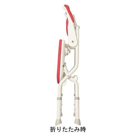 安寿 折りたたみシャワーベンチ FU / 536-055 グリーン（アロン化成