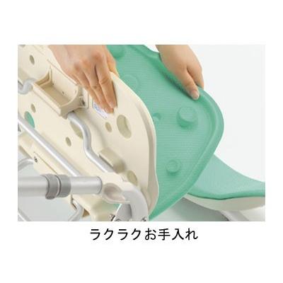 やわらかシャワーチェア 背なしワイド / 49331 ピンク（リッチェル
