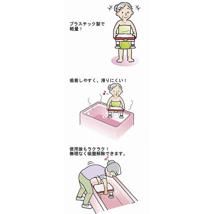 安寿 高さ調節付浴槽台R“かるぴったん”標準 ソフトクッションタイプ