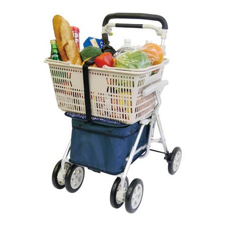 ヘルスバッグMB / HBMB-FNB 花柄紺（ウィズワン） : 介護用品のシマヤ