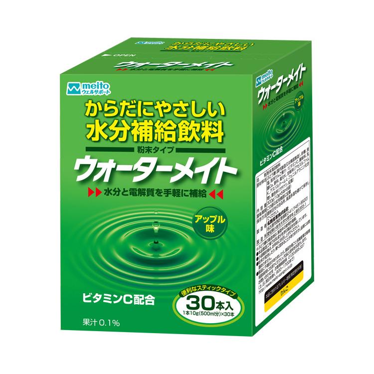 ウォーターメイト　30P　アップル味 / 10g×30本（名糖産業）｜shimayamedical