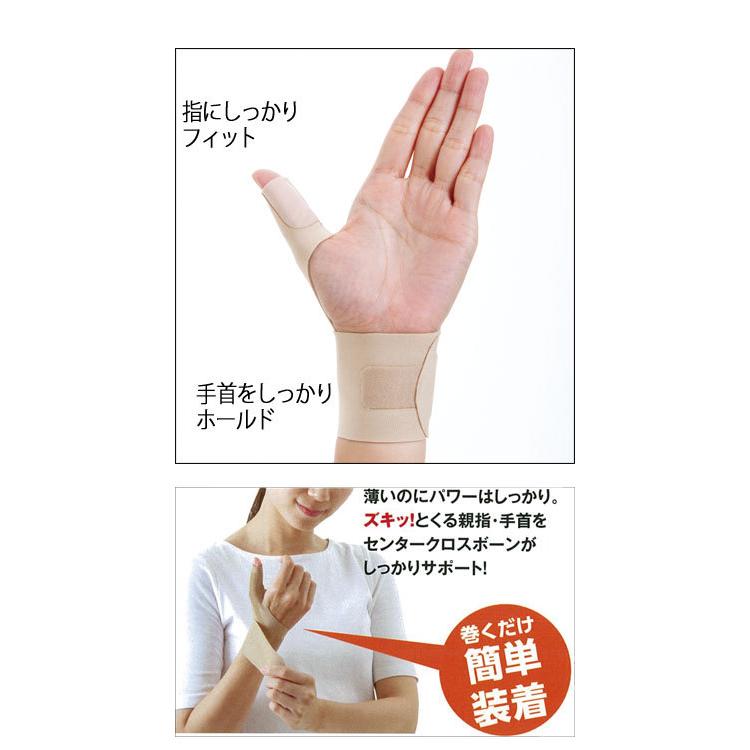お医者さんの手首サポーターFit / AP-434719　S　ベージュ　左手用（アルファックス）｜shimayamedical｜02
