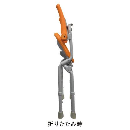 【未開封】パナソニック シャワーチェアミドルSPワンタッチPN-L41831D シャワーチェア AirミドルSPワンタッチ / PN-L41831D オレンジ