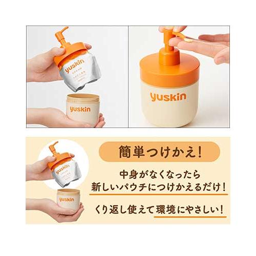 ユースキンAa 180gポンプつけかえパウチ（ユースキン製薬） : 介護用品