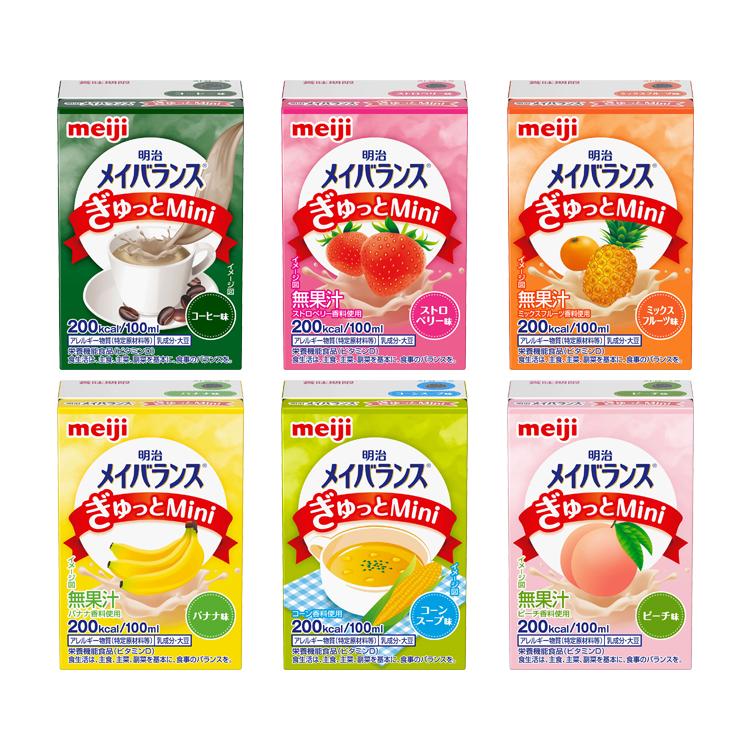 明治 メイバランスぎゅっとMini アソートBOX / 6種×4本入（明治