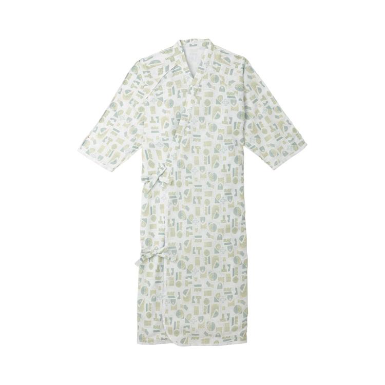 ケアねまき LL / 5074 モスグリーン（エンゼル） : 介護用品のシマヤ