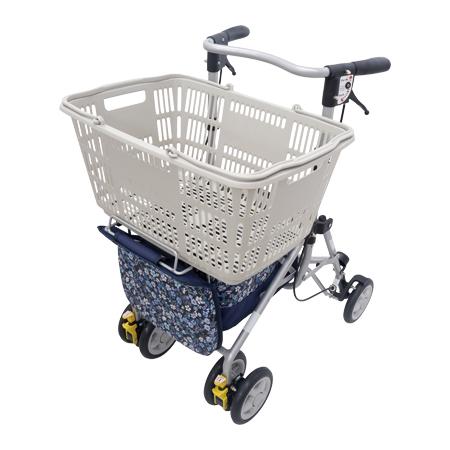 シンフォニースリムBOX / 花柄紺（島製作所） : 介護用品のシマヤ