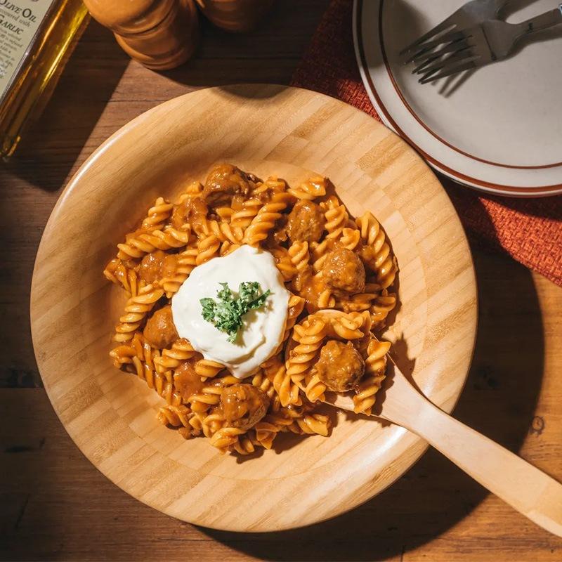 SHIMBI（シンビ） ETHICLE エシクル ECL-43-1 パスタ皿 大 竹製食器 食