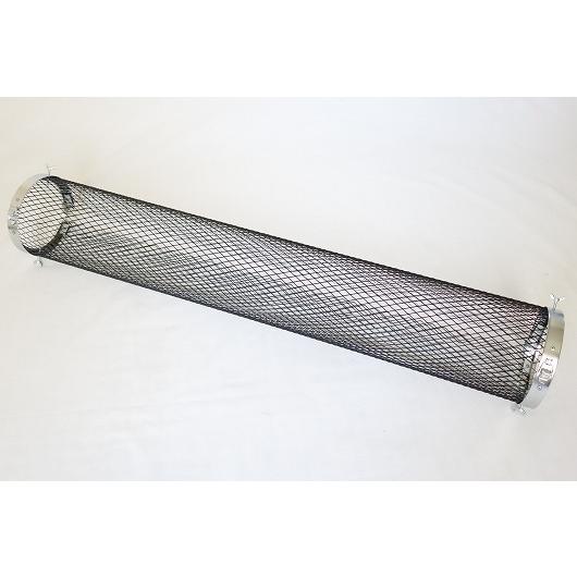 煙突ガード ラス網 ネジ式 920ミリ アウトドア 装着簡単 やけど防止