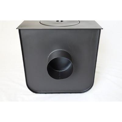 新保製作所 薪ストーブ 角型 ガードなし ウッドストーブ キャンプ