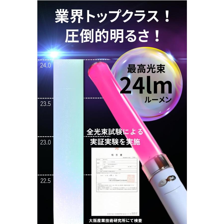 ペンライト コンサートライト 1本 24色 コンサート ライブ 雑誌掲載