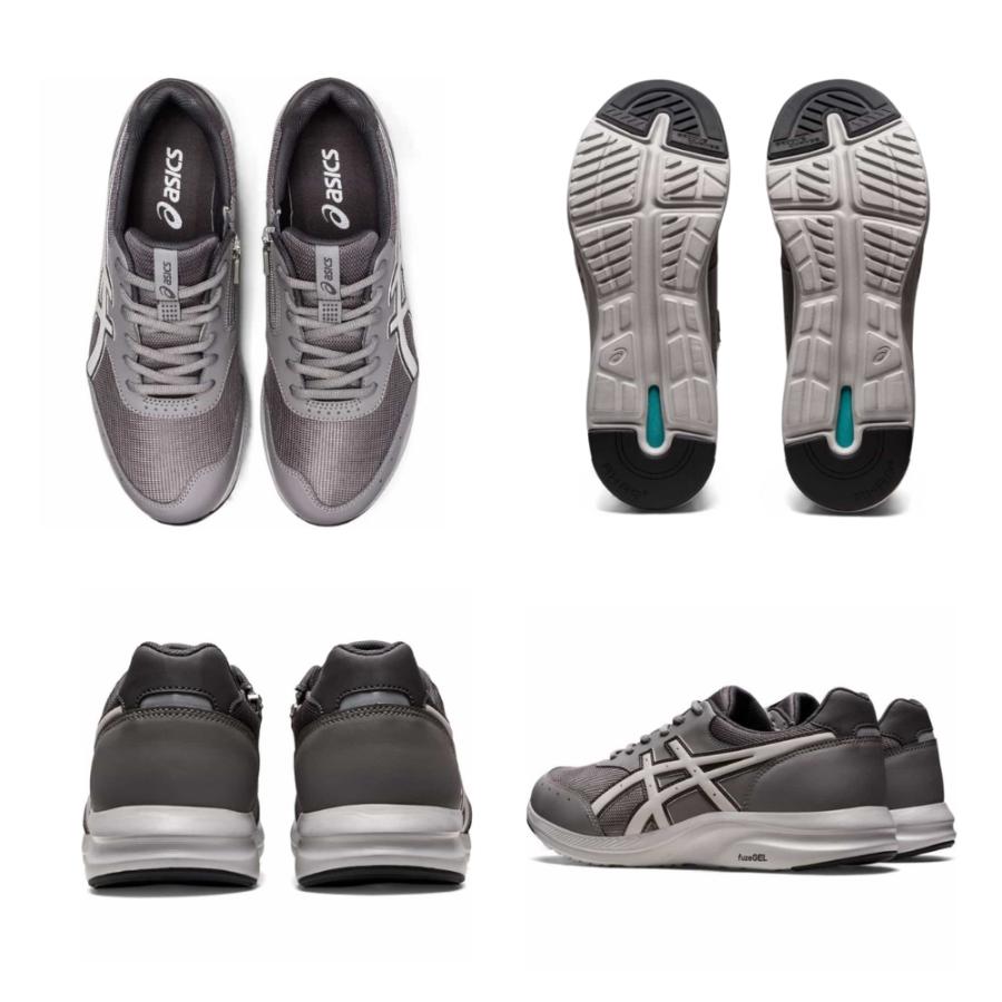 asics アシックス ゲルファンウォーカー GEL-FUNWALKER M042 1291A042 ウォーキングシューズ スニーカー 運動靴 ...