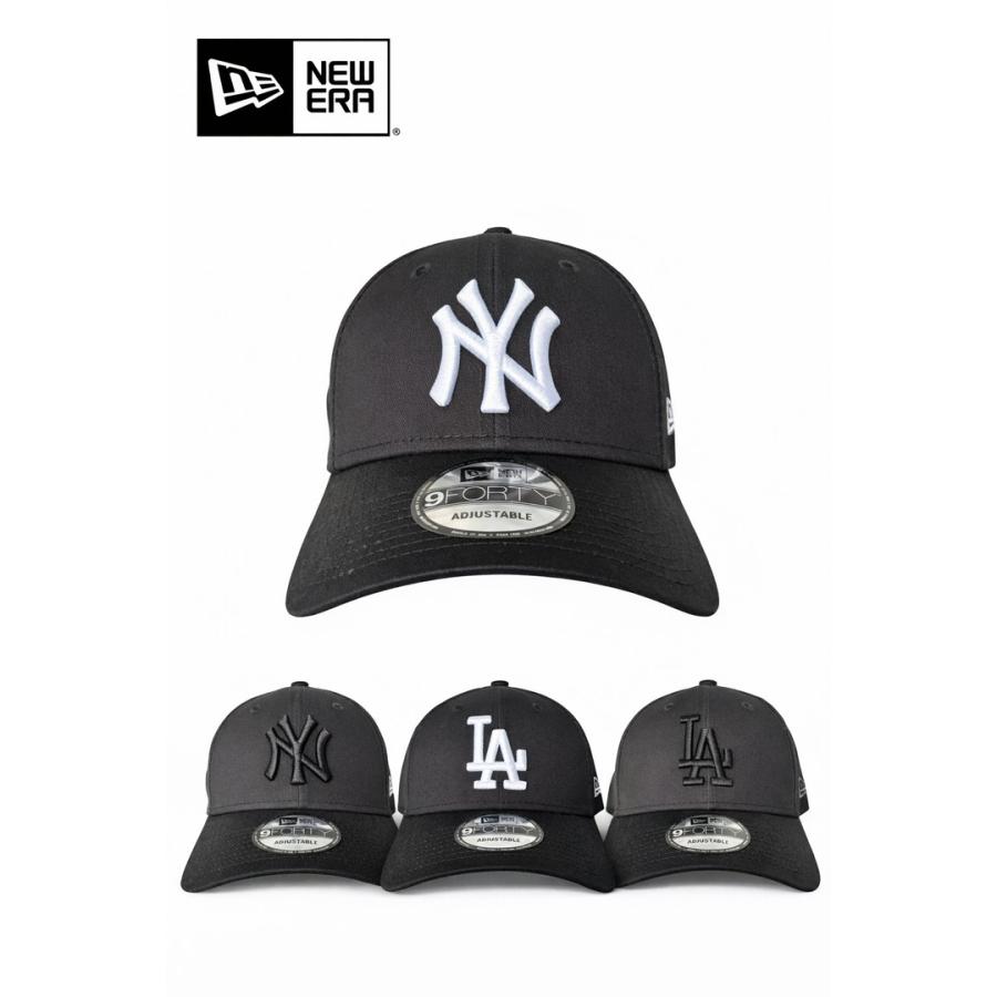 【海外限定】 ドジャース 9FORTY ホワイト 黒 ツートン キャップ ③ NEW ERA（ニューエラ） NEW ERA 9FORTY キャップ 帽子 ヤンキース