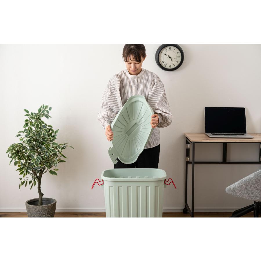 ベリカット60カプセル✕２箱 ゴミ箱 タフカン おしゃれ 60L 屋外 屋内 ふた付き 60リットル
