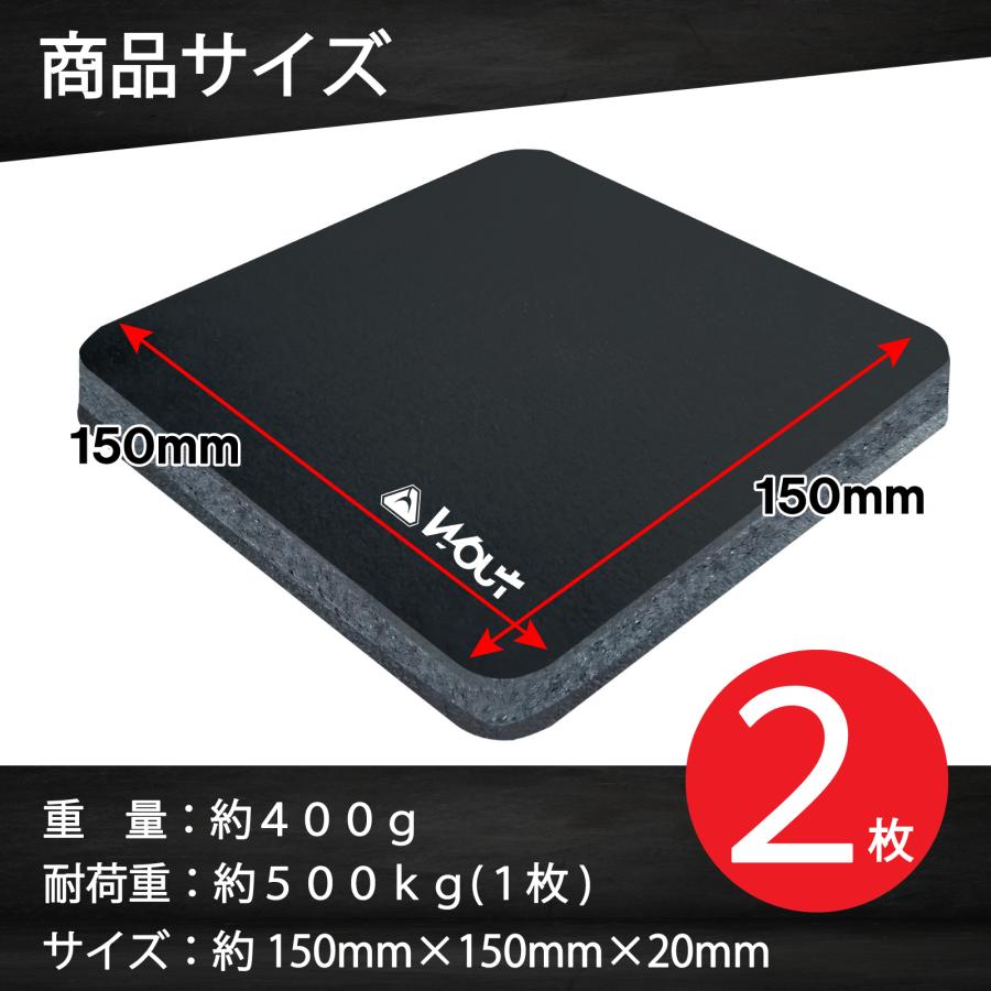 防音 防振 ゴム マット 独自開発の超高密3層構造・TL-Pro(tm)採用