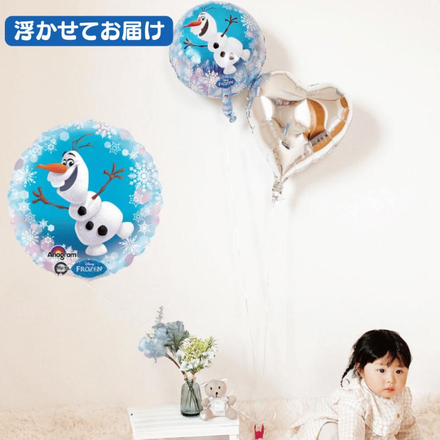 オラフ アナ雪「W」浮かせてお届け キャラクター 2点セット 誕生