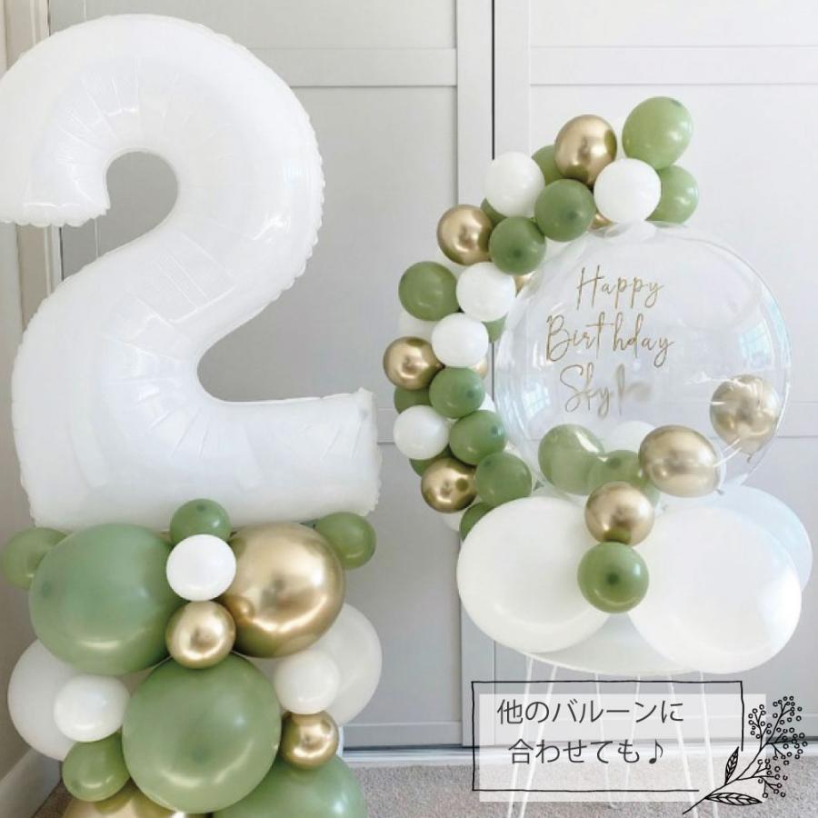 数字バルーン 約90cm ホワイト×ゴールド 楽天市場】【楽天1位】特典有 誕生日 90CM 数字 バールン 大きい