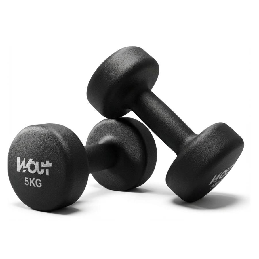 ダンベル 5kg 2個セット ネオプレン エクササイズ ネオプレンゴム