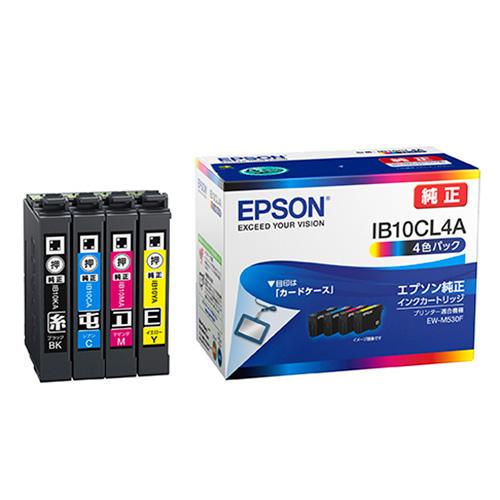 EPSON インクカートリッジ 4色パック IB10CL4A