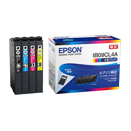 EPSON インクパック 4色パック IB09CL4A