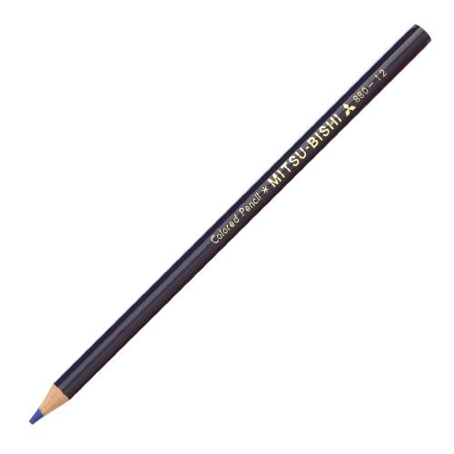三菱鉛筆 色鉛筆 Ｋ８８０．１２ 紫 １２本入 ●１０パックセット 色鉛筆