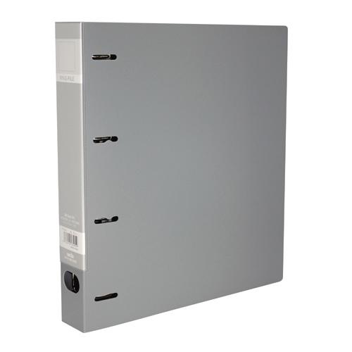 セキセイ ロックリングファイルA4S 4穴 F−534 グレー F