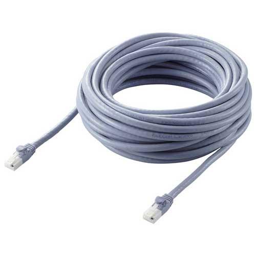 エレコム LANケーブルCat6A RoHS ブルー 10m＊5本