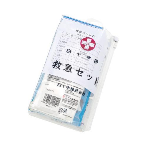 白十字 救急セットC ガーゼ・コットン・包帯など 142541 : ジムエール