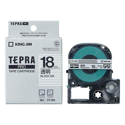 KING JIM（キングジム） テプラPROテープST18K−20透明