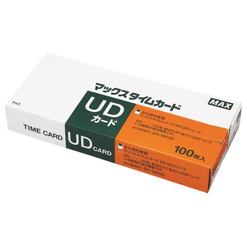 マックス（MAX） タイムカード ER−UDカード（100枚入） ER-UDカ-ド