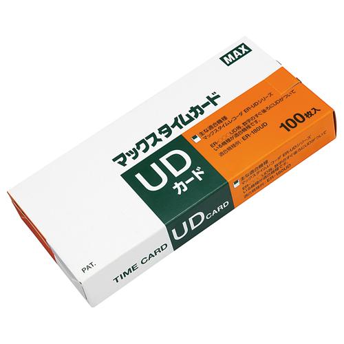マックス（MAX） タイムカード ER−UDカード（100枚入） ER-UDカ-ド