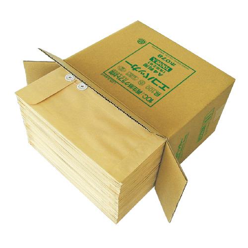 菅公工業 エコパッカー 角2マチ付（＋35mm） 100枚入 ホ078 グリーン購入法適応_1