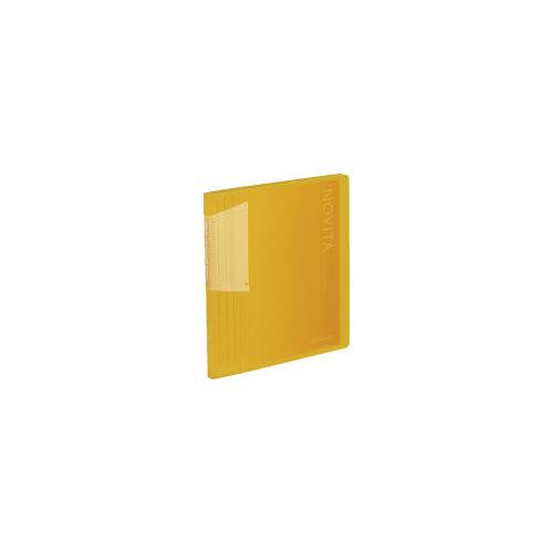 コクヨ ハセ-N60Y 少し豊富な贈り物 国際ブランド ポストカードホルダー ノビータ Ａ６縦 ６０枚 黄 固定式６０枚ポケット