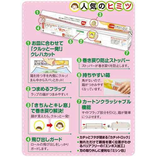 クレハ NEWクレラップ業務用 30cm×50m 191271 : ジムエールYahoo!店