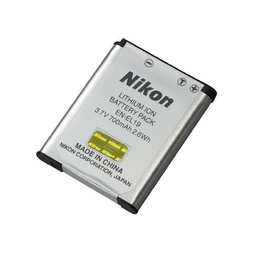 ニコン カメラアクセサリー デジカメ用バッテリー EN EL19 ニコン EN EL19 リチャージャブルバッテリー EN EL19 シミズ