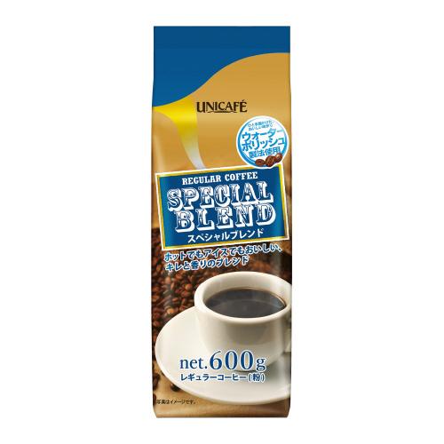 ユニカフェ ユニカフェ スペシャルブレンド レギュラーコーヒー ６００ｇ ３７０９５２ 66177043 シミズ事務機yahoo 店 通販 Yahoo ショッピング