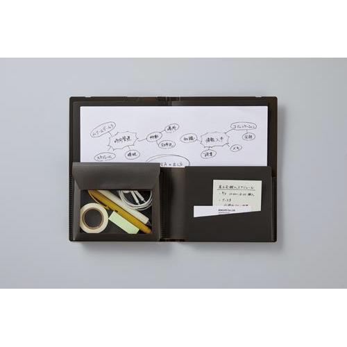 ビズラックアップ ネコポス コクヨ 2つ折りドキュメントファイル