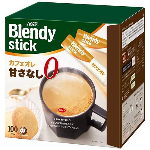 味の素AGF ※Blendyスティックカフェオレ甘さなし100P 0