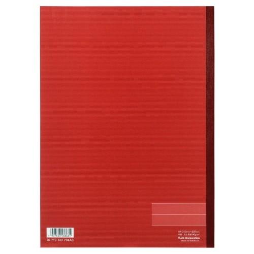 PLUS - つけ加える ノートパソ ＮＯ−２０４ＡＳ Ａ４ Ａ罫 １０冊 ＮＯ−２０４ＡＳ（１０） ★10個容器に並べる ノート-キッチン、日用品、文具-ノート、メモ帳
