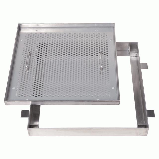 中部コーポレーション 立水栓用排水カバー RS1C-J-450 450×450 蓋枠