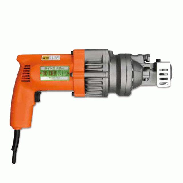 鉄筋カッター 電動 油圧 DC-13LV (切断能力4〜13mm) 単相100V 二重絶縁