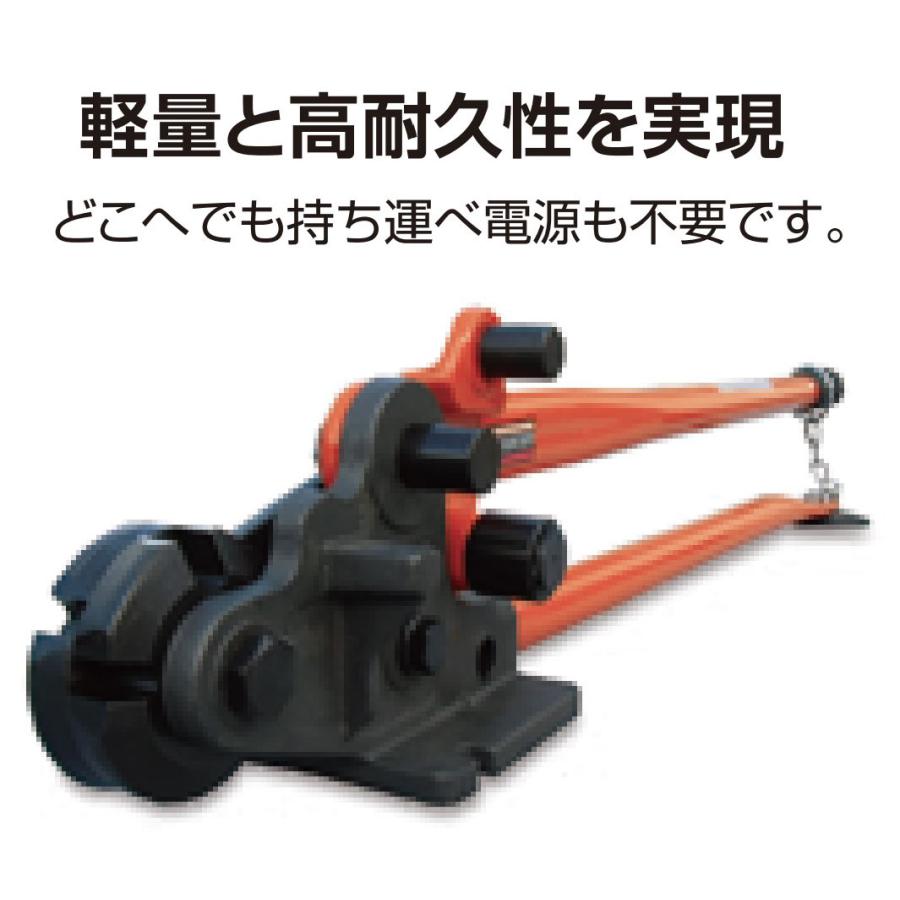 手動式ベンダーカッター 鉄筋曲げ加工 DBC-13HPR (加工能力D6 手動式ベンダーカッター 鉄筋曲げ加工 DBC-13HPR (加工能力D6