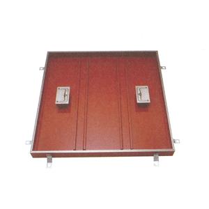 カネソウ 株 把手ロック式フロアーハッチ 内装 Mtss M 1000 住宅設備 モルタル用 クッション